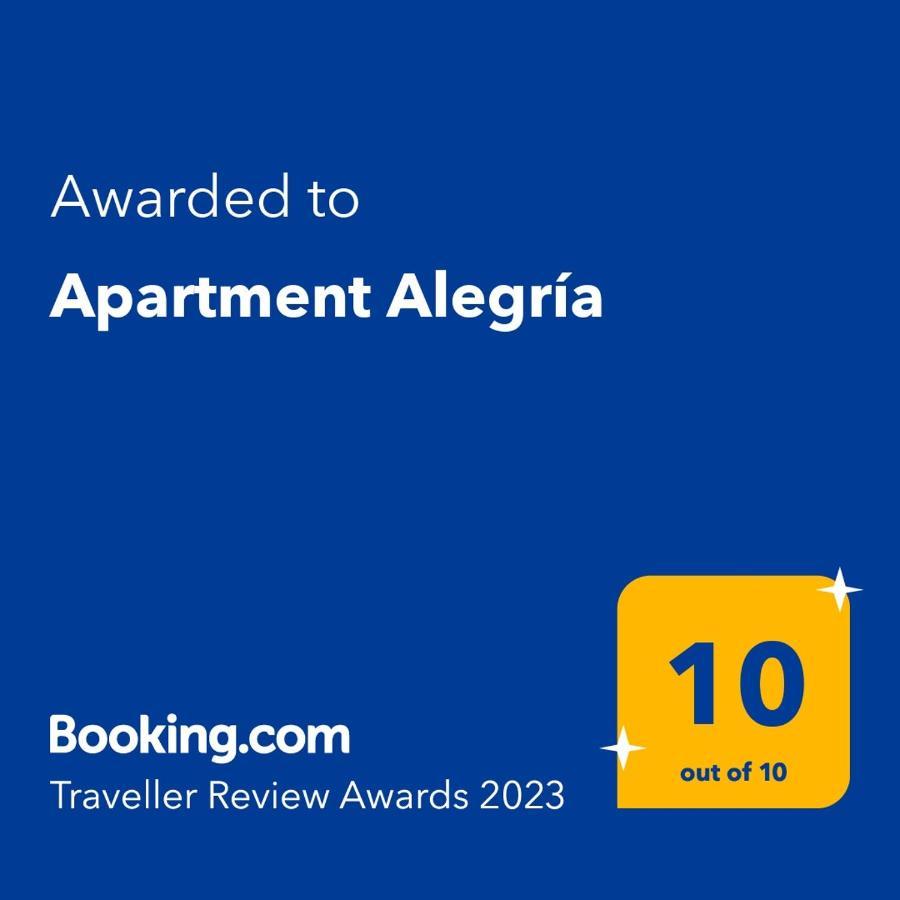 Apartment Alegria 宏达海滩 外观 照片